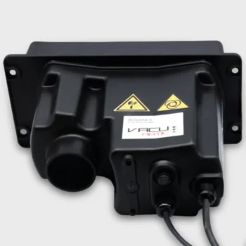 Vacu Matic Free für motorisierte Brennstoffentnahme, Rückansicht