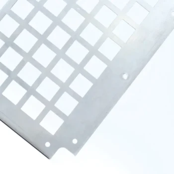 Gitter für Beutelhalterung für Midi-Lager, Detail einer Ecke